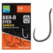 Крючки безбородые Preston Kkh-B Size 12