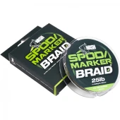Плетенный шнур сподний / маркерный Nash Spod and Marker Braid Lo-Viz Green Green 25lb/0.18mm