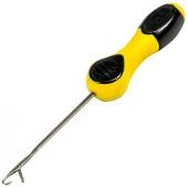 Голка коропова із застібкою Nash Latch Boilie Needle Жовтий/Чорний 1шт  Yellow / Black