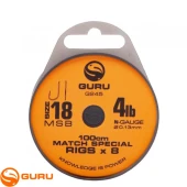 Готовый поводок Guru Match Special Rig 1m Size 10/0.15mm 8шт
