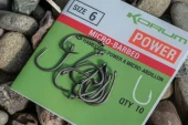 Крючки Korum Xpert Power Hooks Micro Barbed Size 8