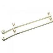 Набор буз баров для рода пода Meccanica Vadese Nick Evolution Buzzbar Steel Panoramico 4 Rod Front Сталь 38,5см / Гнізда 30см