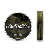 Шнур для ловли Avid Carp Outline Camo Braided Mainline 25mm 30Lb 300m