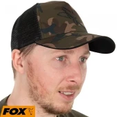 Кепка Fox Camo Trucker шапка