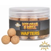 Вафтерсы Dynamite Baits Hot Crab &amp; Krill Wafter 15mm