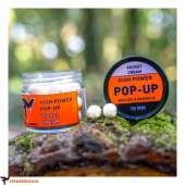 Поп-ап Feedermania High Power Pop-Up Boilies Secret Cream 8mm