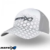 Кепка Matrix Hex Print Baseball Cap White