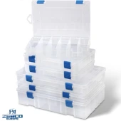 Коробка органайзер Zebco Trophy Box Transparent L3 36x22.5x8cm