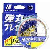 DANGAN x4 MULTI COLOR 200m PE0.6/12lb 0.10mm (39298)