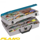 Ящик Plano Guide Series Angled Tackle System Box White/Blue Lid