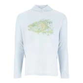 Худи Simms Tech Hoody - Artist Series Bimini Trout Head L (13521-1311-40)