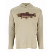Худи Simms Tech Hoody - Artist Series Stone Trout Fly L (13521-1312-40)