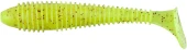 Силикон Keitech Fat Swing Impact 3.3" PAL#01 Chartreuse Red Flake