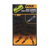 Вертлюг быстросъемный с кольцом Fox Kwik Change Mini Hook Swivel Size 11