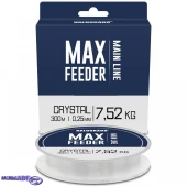 Жилка Haldorado MAX Feeder Main Line Crystal 300m 0,25mm 7,52kg