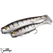 Силиконовая приманка Rage Pro Shad UV Glitter Perch Loaded 14cm