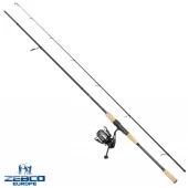 Комбо для ловли хищника Zebco Spin Combo 2.2m 28g 2000 FD 0.14mm Braid