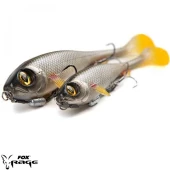 Силиконовая приманка Rage Super Slick Shad UV Silver Ghost Loaded 23cm