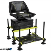 Сидение на фидерную станцию Matrix F25 Pro Swivel Seatbox Lime Edition