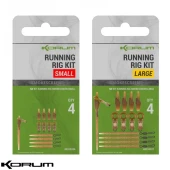 Набор для скользящей оснастки Korum Smokescreen Running Rig Kit Large