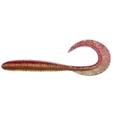 Силикон Megabass KEMURI CURLY 3.5" AKAKIN