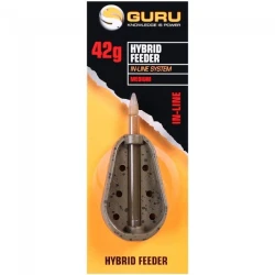 Кормушка методная Guru Hybrid Feeder Inline Large 55g