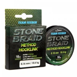 Поводковый материал ByDome Team Feeder Stone Braid Green 0,08mm 3,0kg 10m