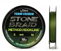 Поводковый материал ByDome Team Feeder Stone Braid Green 0,08mm 3,0kg 10m