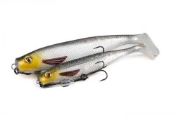 Силиконовая приманка Rage Pro Shad Silver Halo Loaded 18cm