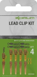 Безопасная клипса Korum Smokescreen Lead Clip Kit 4pcs
