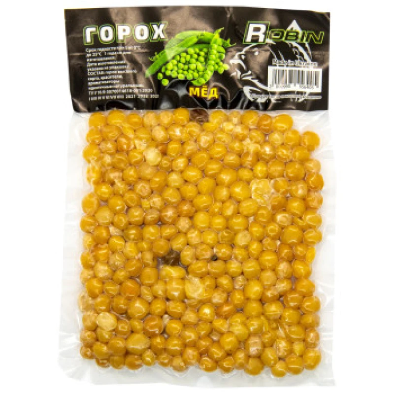 Горох Robin вакуум мед 100g (18043)