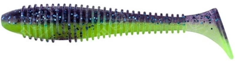 Силикон Keitech Fat Swing Impact 6.8" PAL#06 Violet Lime Belly