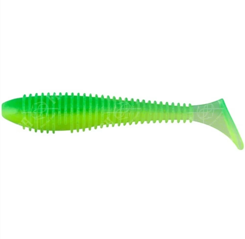 Силикон Keitech Fat Swing Impact 4.8" EA#11 Lime Chartreuse Glow