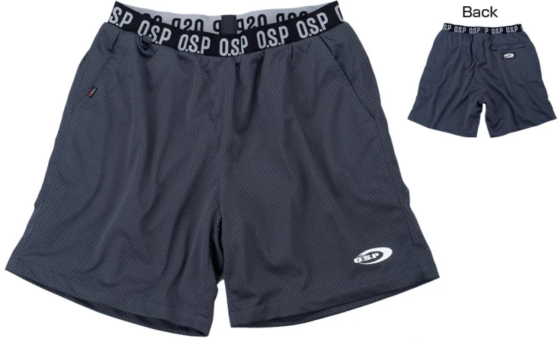 O.S.P Active Mesh Shorts Charcoal Black L (39916)