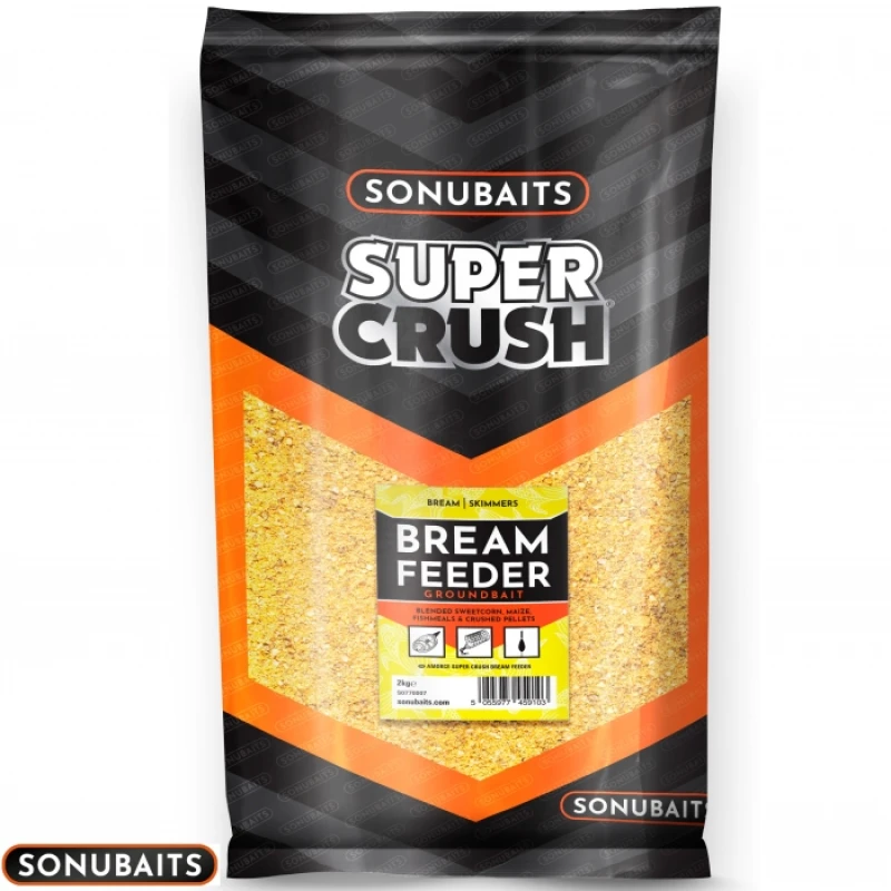 Прикормка Sonubaits Super Crush Bream Feeder 2 kg