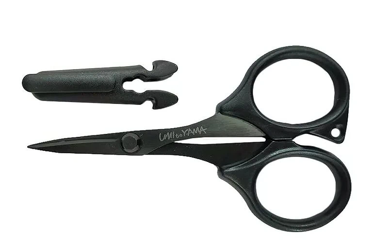 Ножницы UMITOYAMA LINE SCISSORS MINI PE-105 PRO #BLACK Ножницы UMITOYAMA LINE SCISSORS MINI PE-105 PRO #BLACK