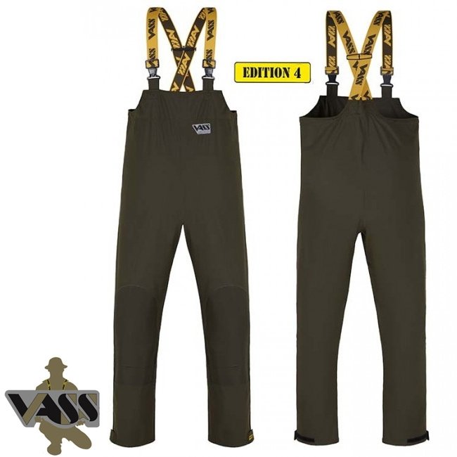 Комбинезон водонепроницаемый Vass Bib & Brace w/Knee Khaki Edition XL 1шт