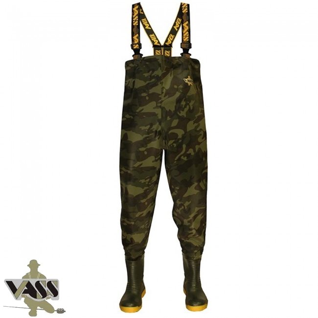 Вейдерсы Vass E 785 Series Camo Chest Wader 42 UK8 1шт