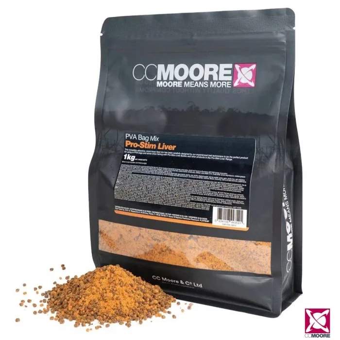 Прикормка CC Moore Pro-Stim Liver PVA Bag Mix 1kg