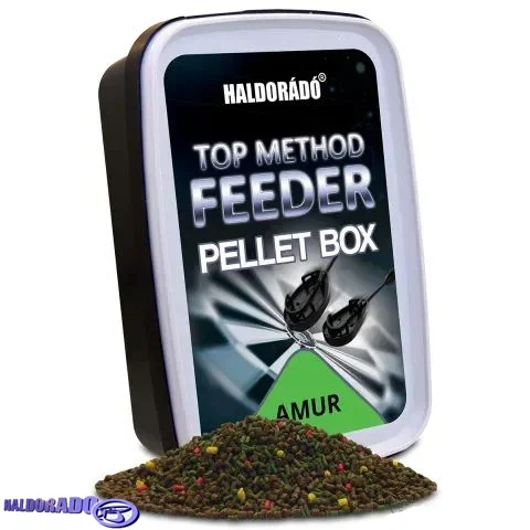 Набор для флэта Haldorado Top Method Feeder Pellet Box Amur 1-2mm 400g