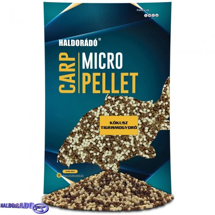 Микро пелетс Haldorado Carp Micro Pellet Coconut Tiger Nut 2,5mm 600g
