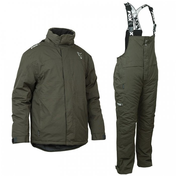 Зимовий костюм FOX Carp Winter Suit Green and Silver Green and Silver XL 1шт 