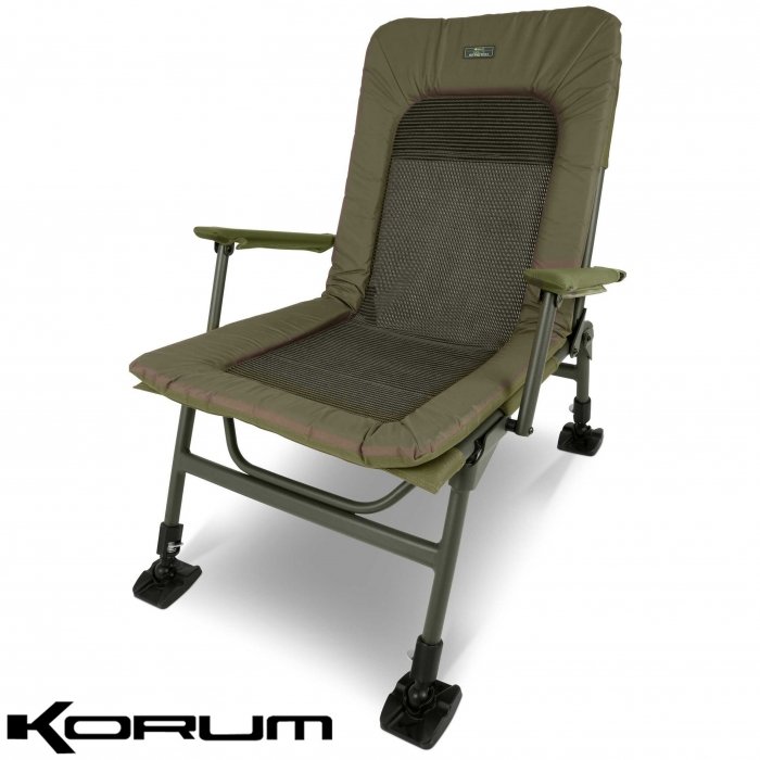 Кресло с подлокотниками Korum Supa Lite Stretch Deluxe Chair