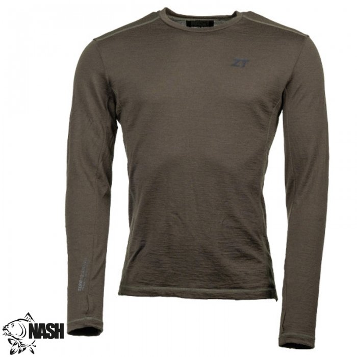 Футболка с длинными рукавами Nash ZT Merino Stage 1 Top XXXL 1шт