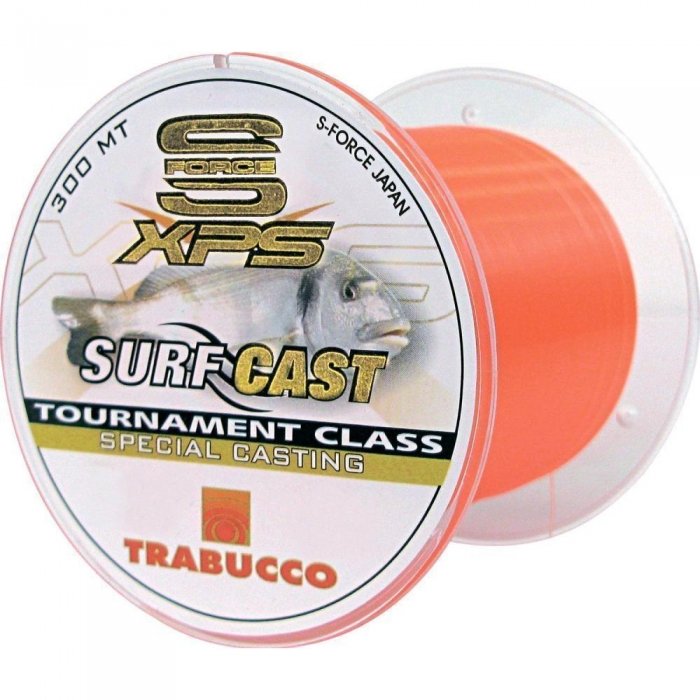 Леска Trabucco S Force XPS Surf Cast 0,255mm 8,46kg 300m