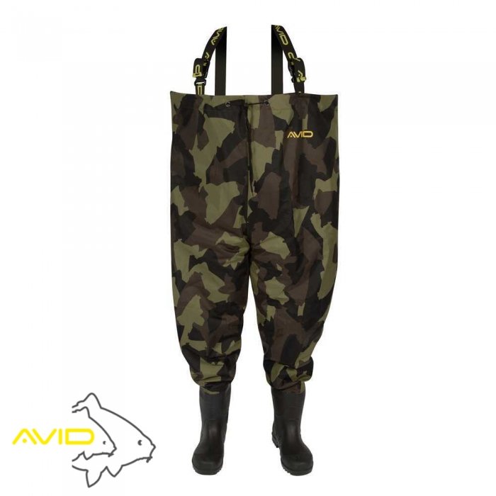 Вейдерсы Avid Carp Distortion Camo Chest Waders Size 8 (EU 42) 1шт