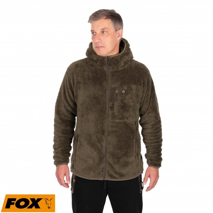 Толстовка Fox Khaki HD Premium Full Zip Teddy XL 1шт