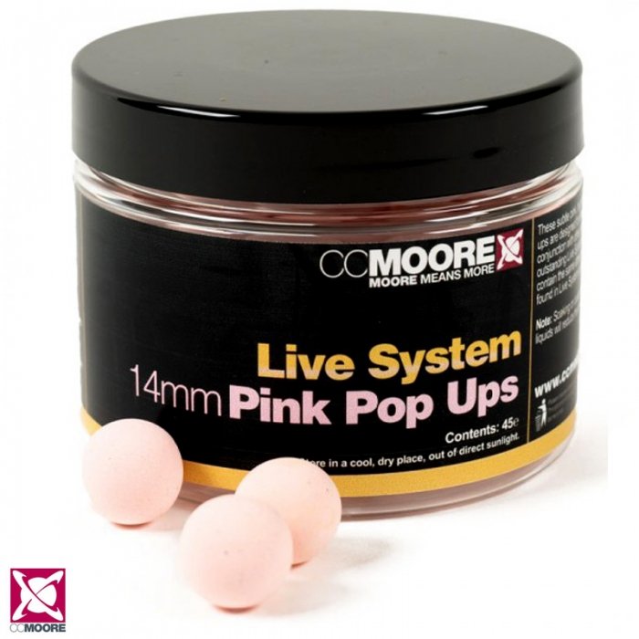 Поп-ап CC Moore Live System Pink Pop Ups 12mm Поп-ап CC Moore Live System Pink Pop Ups 12mm