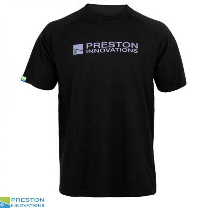 Футболка Preston Lightweight Black Raglan T-Shirt 1шт Футболка Preston Lightweight Black Raglan T-Shirt 1шт