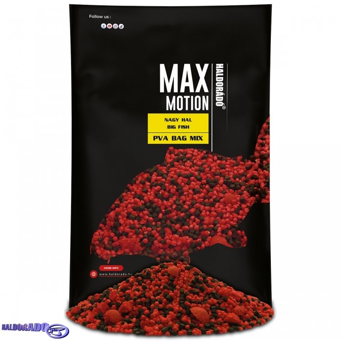 Прикормка Haldorado Max Motion PVA Bag Mix Big Fish 600g Прикормка Haldorado Max Motion PVA Bag Mix Big Fish 600g